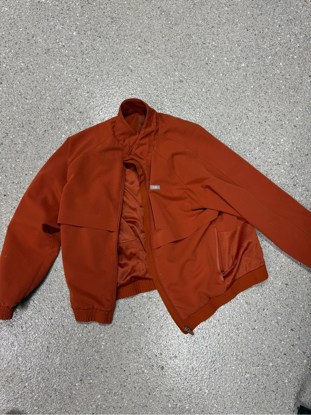 Women’s figs bomber jacket size small